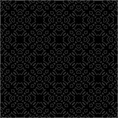 A repeat pattern of white dots on a black background. Simple texture for posters, sites, business cards, covers.