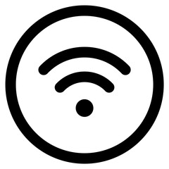 wifi icon vector illustration asset element