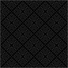 A repeat pattern of white dots on a black background. Simple texture for posters, sites, business cards, covers.