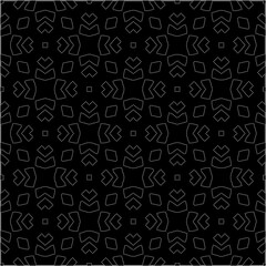 A repeat pattern of white dots on a black background. Simple texture for posters, sites, business cards, covers.