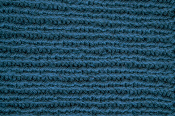 Organic knitting background with macro woven threads.