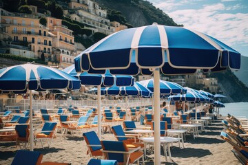 umbrellas on the beach
