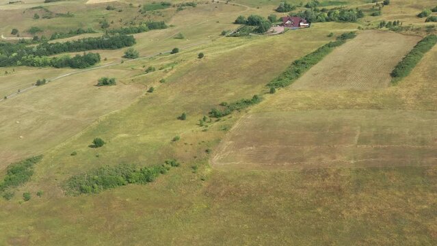 The Landscape at Viscri in Romania	