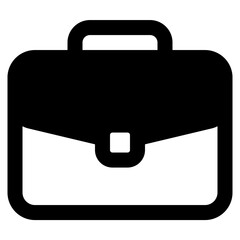 suitcase icon vector illustration asset element
