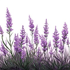 Lavender sway in the breeze