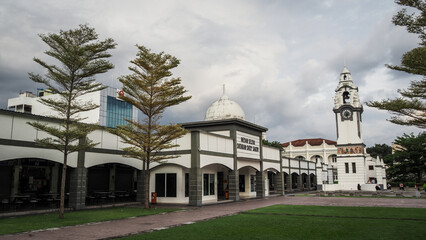 Fototapeta na wymiar The architecture of Ipoh in Malaysia