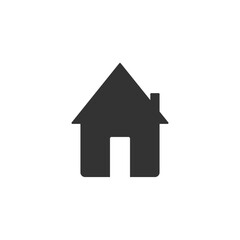 Home icon vector. House, real estate icon symbol isolated