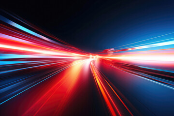 Fototapeta na wymiar Futuristic Speed Lines: Innovation Unleashed