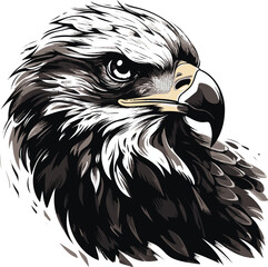 Eagle Majesty: Striking Vector Illustration of the Bald Eagle