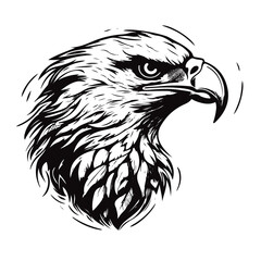 Eagle Majesty: Striking Vector Illustration of the Bald Eagle
