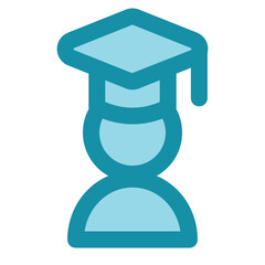 graduate icon for illustration