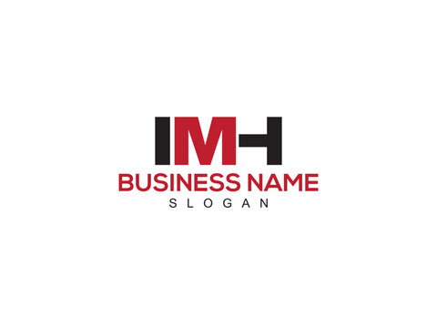 Typographic IMH Logo Letter Vector, Initial IM Business Logo Icon For You