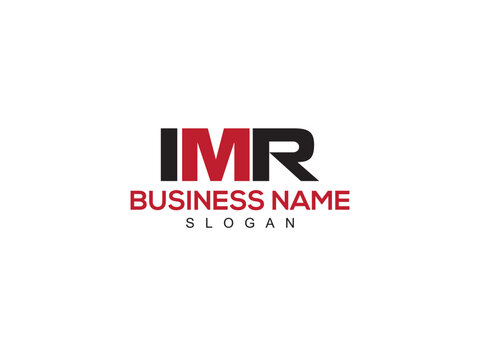 Typographic IMR Logo Letter Vector, Initial IM Business Logo Icon For You