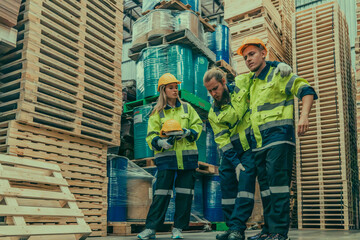 A wood factory worker's muscle injury from lifting heavy workpieces, worsened by slippery floors.