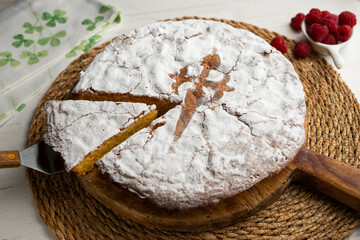 The Tarta de Santiago is the most typical sweet of Galician cuisine and is easily recognized by its...