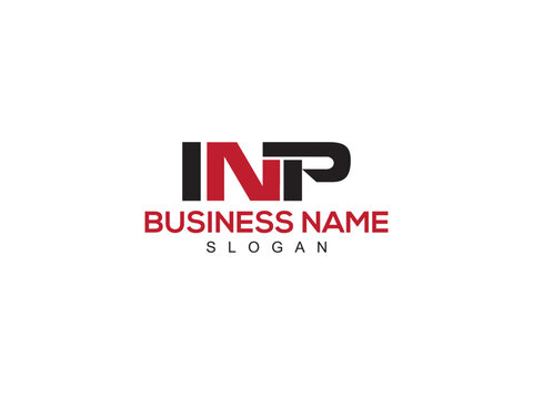 Minimalist Vector INP in Logo Letter Vector For Your Clothing Business