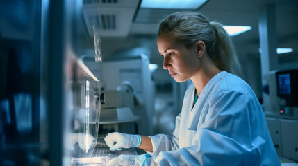 Doctor, nurse, researcher, sample, laboratory, analysis, medical, clinical, study, investigation, science