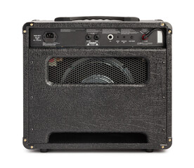 guitar amp path isolated on white