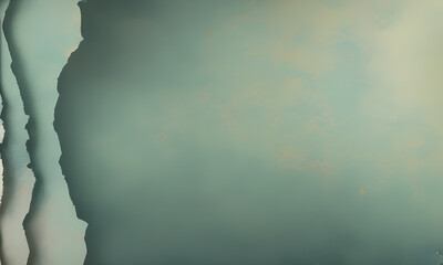 Abstract background from old crumpled torn pieces of newsprint. Artificial intelligence used in image creation. 