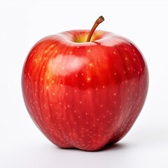 Beautiful fresh apple isolated on white background