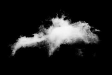 Fototapeta na wymiar Biała chmura, tło, biały dym