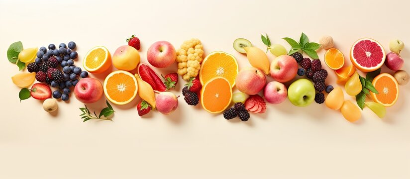 copy space image of isolated date fruits