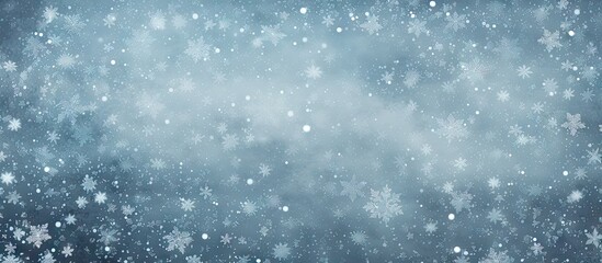 Snow falling on a isolated pastel background Copy space realistic animation with alpha channel - obrazy, fototapety, plakaty