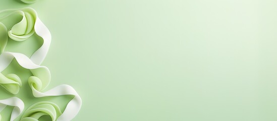 Pistachio ABC isolated pastel background Copy space