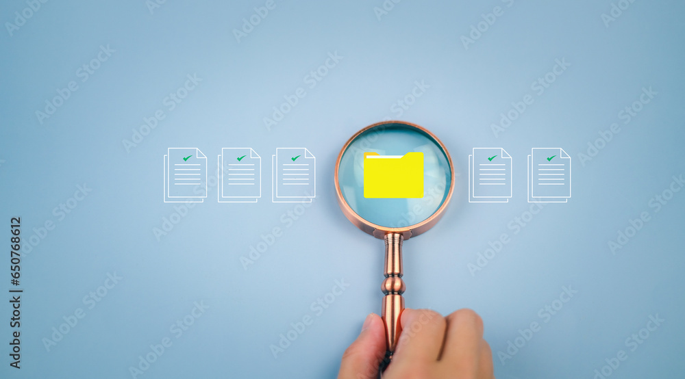 Poster document management system (dms), database and online to manage files. product management system acc