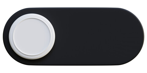 Circle and oval shapes For designing infographics, 3D renders