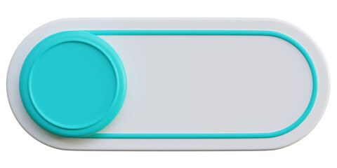 Obraz premium Circle and oval shapes For designing infographics, 3D renders