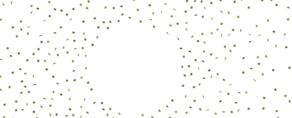 Starlit Christmas Shower: Mesmeric 3D Illustration Depicting Descending Holiday Star Particles