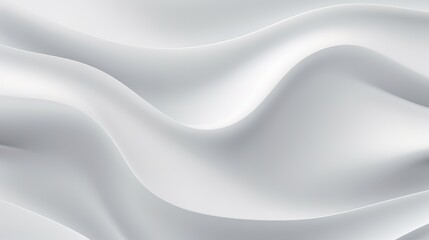 Abstract white and light gray wave modern soft luxury texture with smooth and clean vector subtle hyper realistic daylight white - obrazy, fototapety, plakaty
