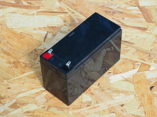 Sealed rechargeable battery. Power source for devices. Compact high capacity battery
