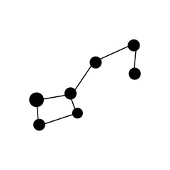 Constellation Icon Starry Night Sky Icon