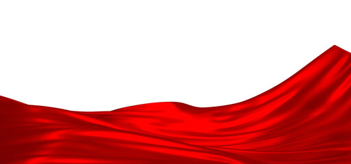 Flying Red Silk © vegefox.com