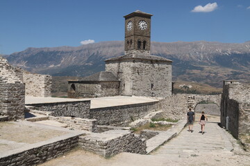 Citadelle de Gjirokaster en Albanie