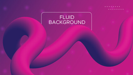 Fototapeta premium Unique Abstract Fluid Background Design Template 