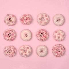 Fototapeta premium Pink Donuts 6