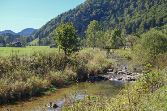 Die Prien bei Sachrang in Tirol