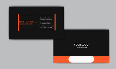 Creative Corporate Business card design, Luxury Stylish Business card