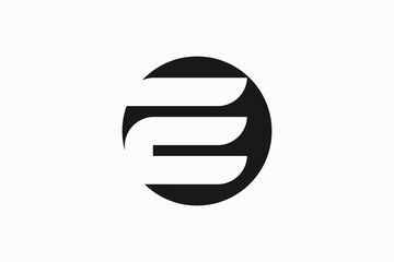 initial letter e logo design for your business