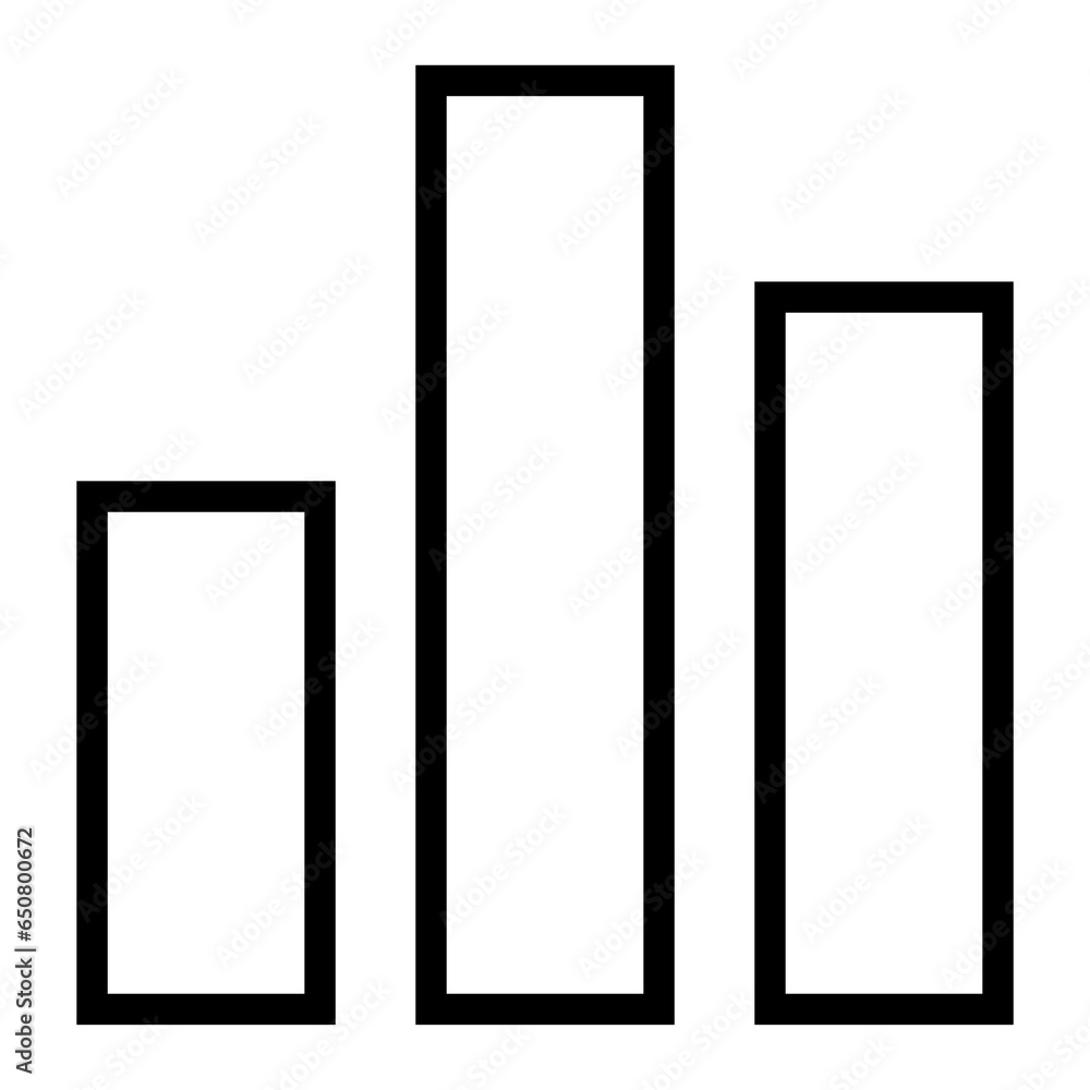 Poster Analytics vector icon