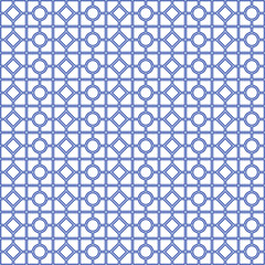 Checks wallpaper. Seamless geometric pattern. Squares background. Rhombuses ornament. Geometrical motif. Diamonds digital paper. Tiles textile print. Web design. Vector.