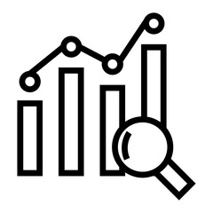 Analytics Audit Report vector icon