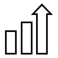 Earnings Growth Profit vector icon