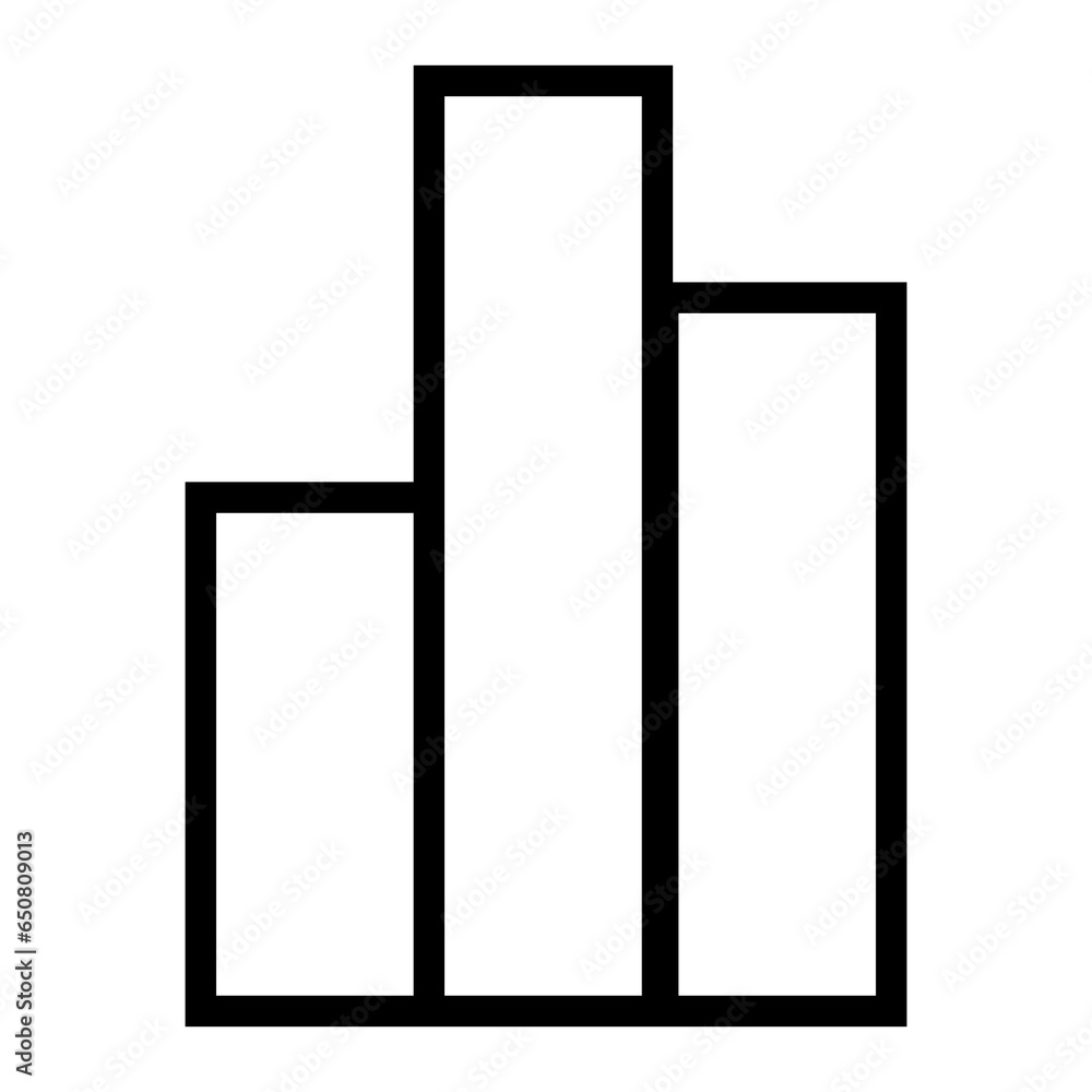 Poster Analytics Stats Trends vector icon