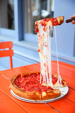Deep Dish Pizzas  11