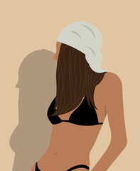 girl in bikini