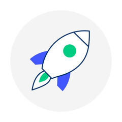 Mission, Mission vector icon with editable stroke.